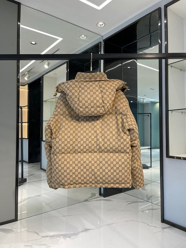 Gucci x The North Face Print Jacke