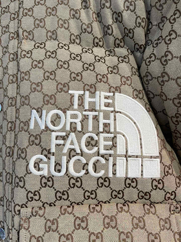 Gucci x The North Face Print Jacke
